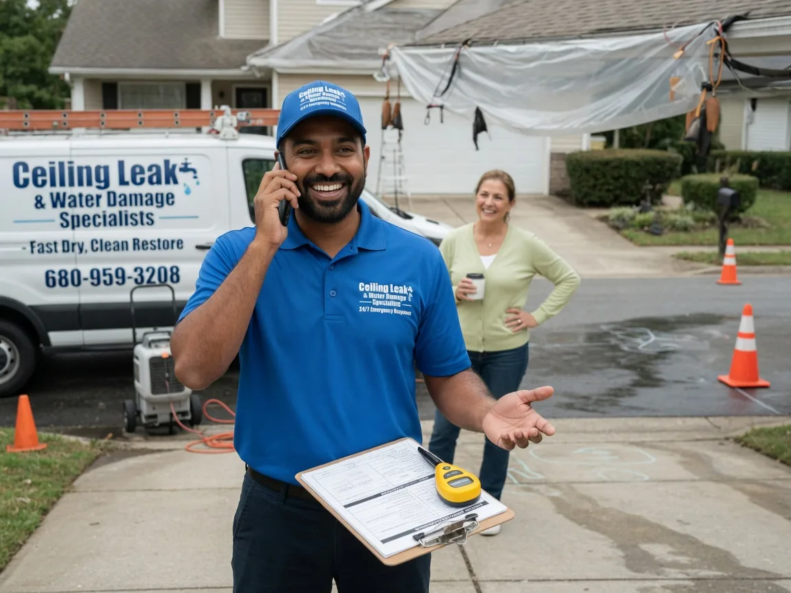 Ceiling Leak Cleanup East Brunswick, NJ FAQs